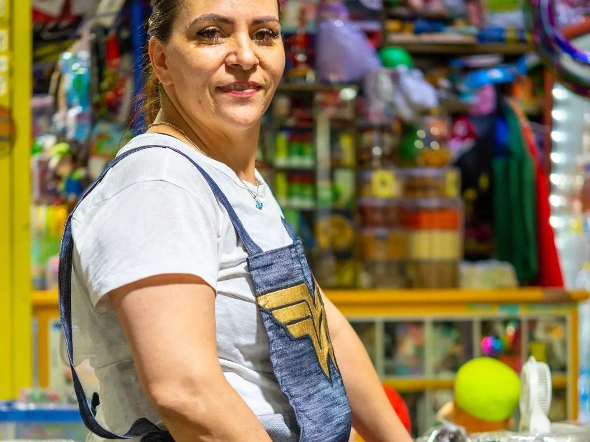 Dueña de una tienda en la Ciudad de México
